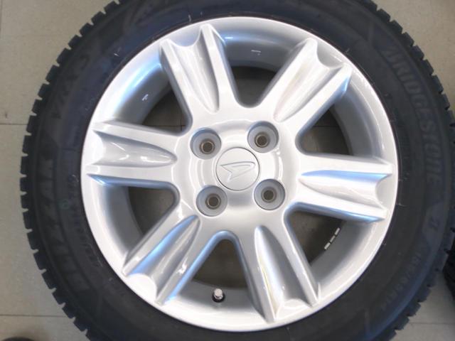 ダイハツ純正(DAIHATSU)  6本スポーク  + BRIDGESTONE(ブリヂストン) VRX3