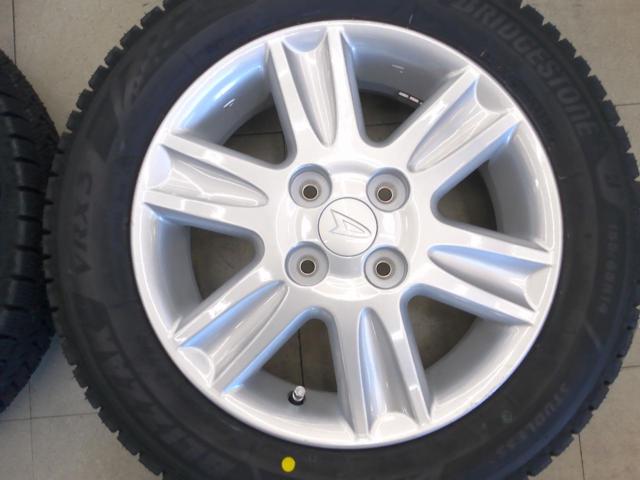 ダイハツ純正(DAIHATSU)  6本スポーク  + BRIDGESTONE(ブリヂストン) VRX3