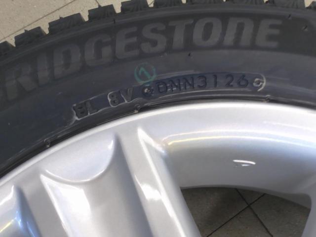 ダイハツ純正(DAIHATSU)  6本スポーク  + BRIDGESTONE(ブリヂストン) VRX3