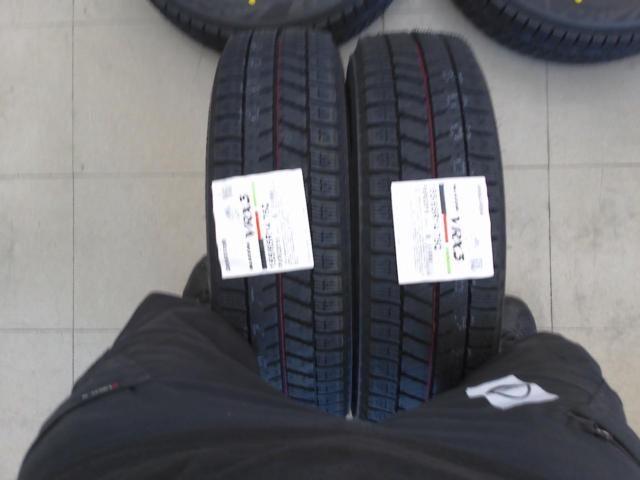 ダイハツ純正(DAIHATSU)  6本スポーク  + BRIDGESTONE(ブリヂストン) VRX3