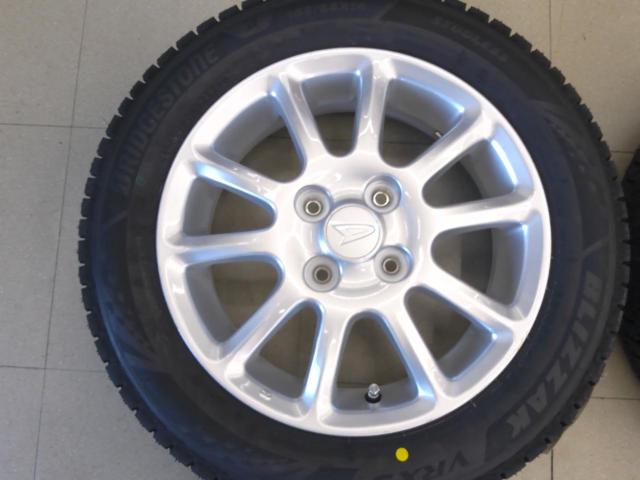 ダイハツ純正(DAIHATSU)  10本スポーク  + BRIDGESTONE(ブリヂストン) VRX3