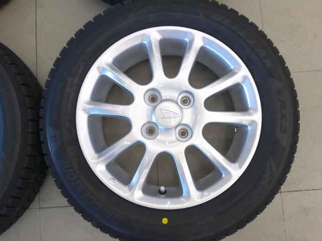 ダイハツ純正(DAIHATSU)  10本スポーク  + BRIDGESTONE(ブリヂストン) VRX3