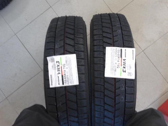 ダイハツ純正(DAIHATSU)  10本スポーク  + BRIDGESTONE(ブリヂストン) VRX3