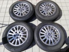 【トヨタ純正】 80系ノア ヴォクシー エスクァイア 純正ホイール + 【BRIDGESTONE】VRX3 195/65R15 2022年製造