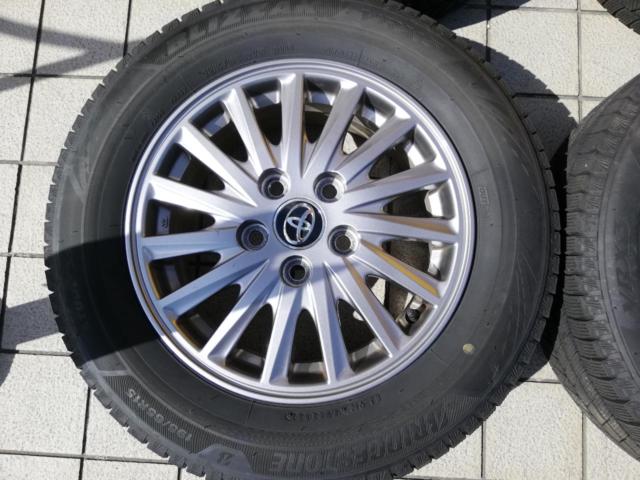 【トヨタ純正】 80系ノア ヴォクシー エスクァイア 純正ホイール + 【BRIDGESTONE】VRX3 195/65R15 2022年製造