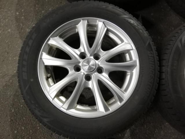 【BIG WAY(ビッグウエイ)】BW-Sports(ビーダブリュースポーツ) スポークホイール + 【BRIDGESTONE】VRX3 185/60R15 2023年製造