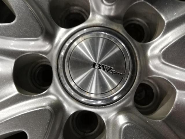 【BIG WAY(ビッグウエイ)】BW-Sports(ビーダブリュースポーツ) スポークホイール + 【BRIDGESTONE】VRX3 185/60R15 2023年製造