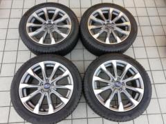 スバル純正 インプレッサスポーツ純正アルミホイール+BRIDGESTONE VRX3 205/50R17