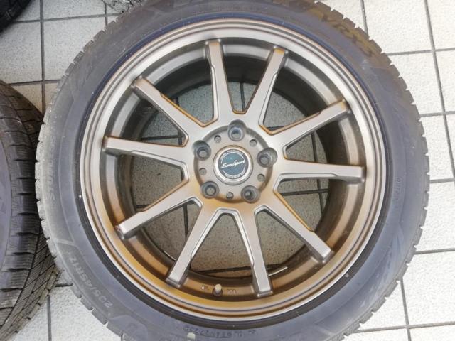 EUROSPORT 10本スポーク+BRIDGESTONE VRX3 235/45R17