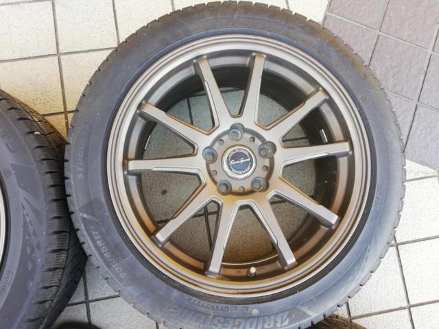 EUROSPORT 10本スポーク+BRIDGESTONE VRX3 235/45R17