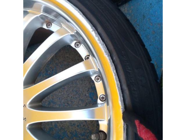 【Carlsson(カールソン)】  CR1/16 RS+【MARSHAL】MU12 245/35R19※2本パンク修理跡あり 1本サイド傷あり
