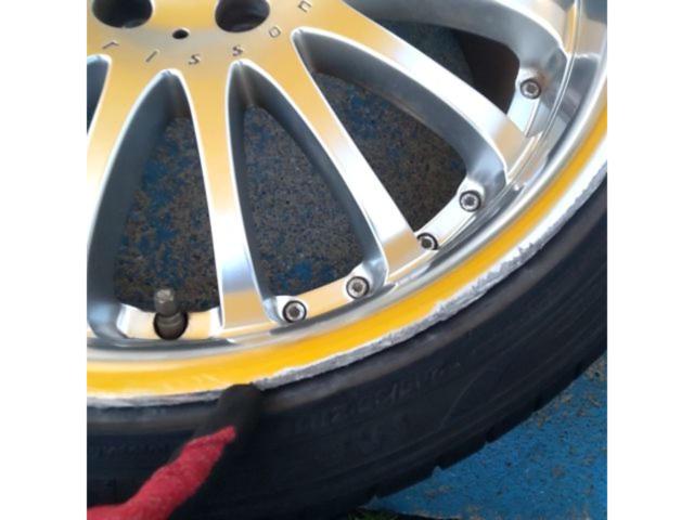 【Carlsson(カールソン)】  CR1/16 RS+【MARSHAL】MU12 245/35R19※2本パンク修理跡あり 1本サイド傷あり