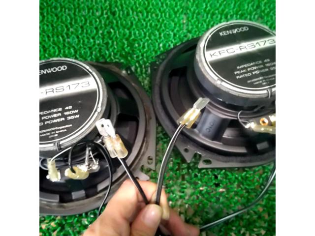 KENWOOD
KFC-RS173S
17cm
Coaxial
2WAY speaker
2015 model