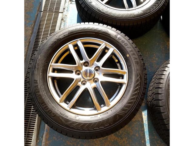 SG-E ツイン6本スポークホイール+【GOODYEAR】ICENAVI8