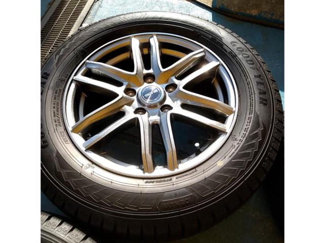 SG-E ツイン6本スポークホイール+【GOODYEAR】ICENAVI8