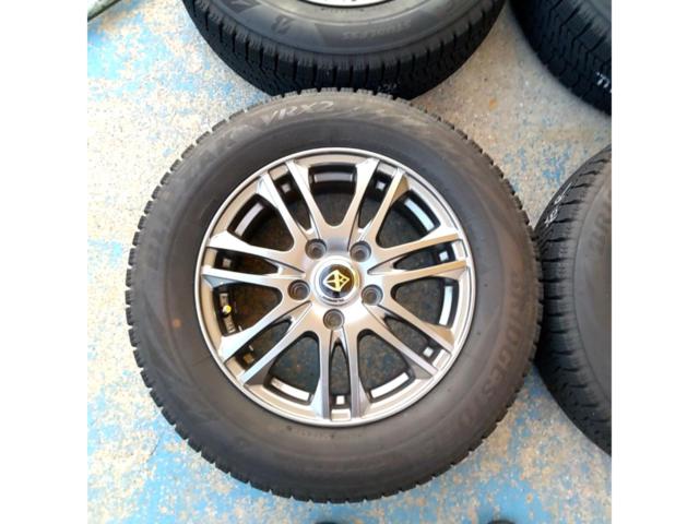 weds VELVA ツイン7本スポークホイール+【BRIDGESTONE】BLIZZAK VRX2