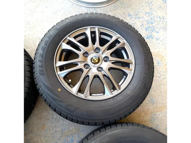 weds VELVA ツイン7本スポークホイール+【BRIDGESTONE】BLIZZAK VRX2