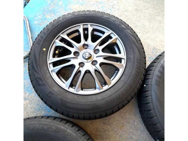 weds VELVA ツイン7本スポークホイール+【BRIDGESTONE】BLIZZAK VRX2