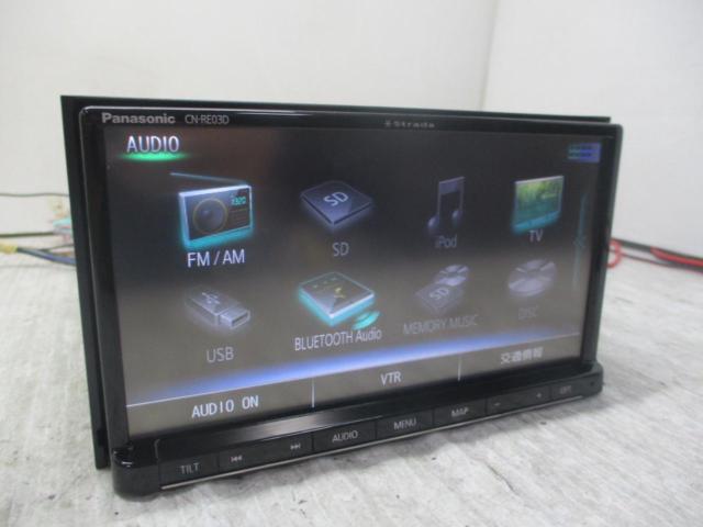 【TVアンテナセット付き♪】【Bluetooth対応♪】Panasonic CN-RE03D 7インチ フルセグメモリーナビ 2016年モデル