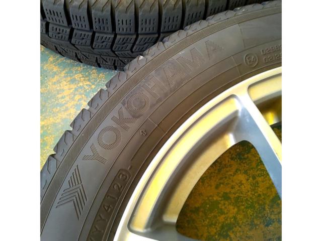 【BRIDGESTONE(ブリヂストン)】ECO FORME(エコフォルム) スポークホイール+【YOKOHAMA】iceGUARD iG70 165/65R15 2024年製造