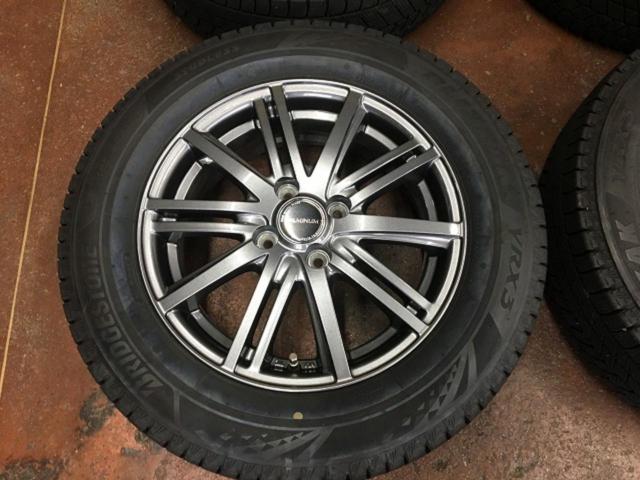 【BRIDGESTONE(ブリヂストン)】BALMINUM(バルミナ) BR10+【BRIDGESTONE】BLIZZAK VRX3 185/60-15 4本セット