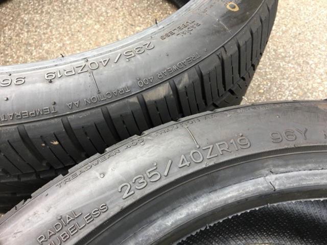 2本の販売 NANKANG SPORTNEX NS-25 235/40-19
