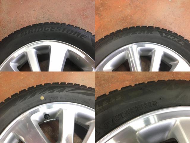 スズキ純正 エブリィワゴン(DA17W)純正 アルミホイール+BRIDGESTONE BLIZZAK VRX2