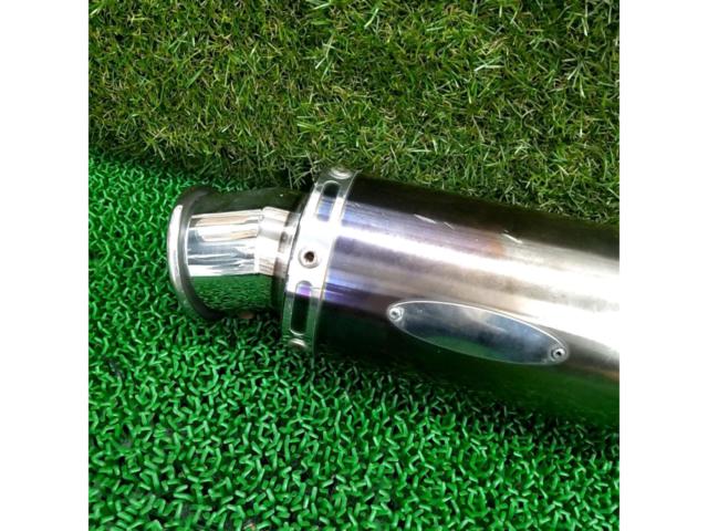 差込口内径:約43mm!! 【メーカー不明】 スリップオンサイレンサー