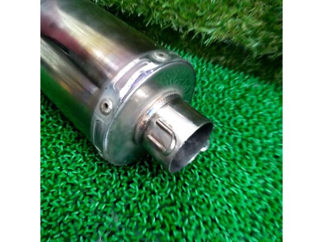 差込口内径:約43mm!! 【メーカー不明】 スリップオンサイレンサー