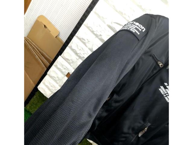 パット付き!! 【Vanson】 ナイロンメッシュジャケット