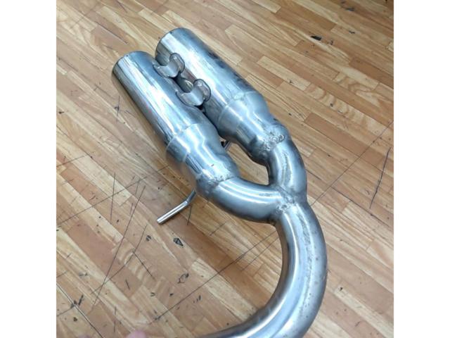メーカー不明 ダブル出しオールステンマフラー