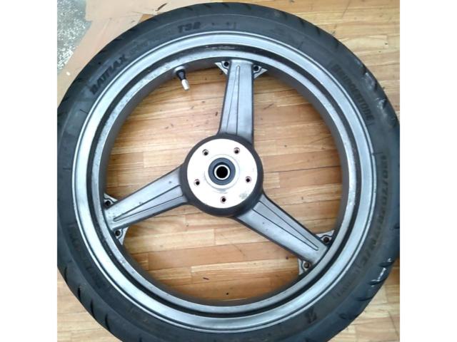 KAWASAKI ゼファーχ純正ホイール 前後セット