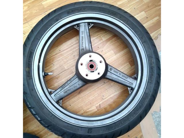 KAWASAKI ゼファーχ純正ホイール 前後セット