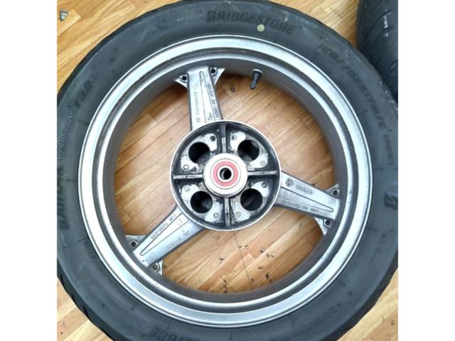 KAWASAKI ゼファーχ純正ホイール 前後セット