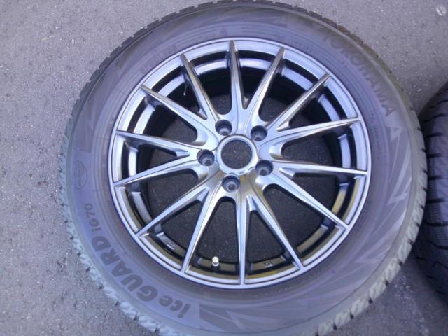 YOKOHAMA iceGUARD iG70  + weds VELVA SPORT