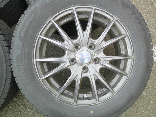 BRIDGESTONE BLIZZAK VRX3 + weds VELVA SPORT