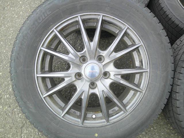 BRIDGESTONE BLIZZAK VRX3 + weds VELVA SPORT