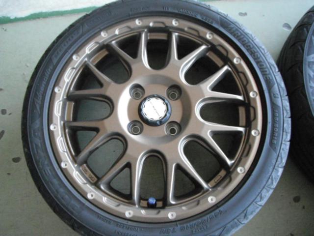 weds ADVENTURE MUD VANCE 08 + BRIDGESTONE POTENZA Adrenalin RE005