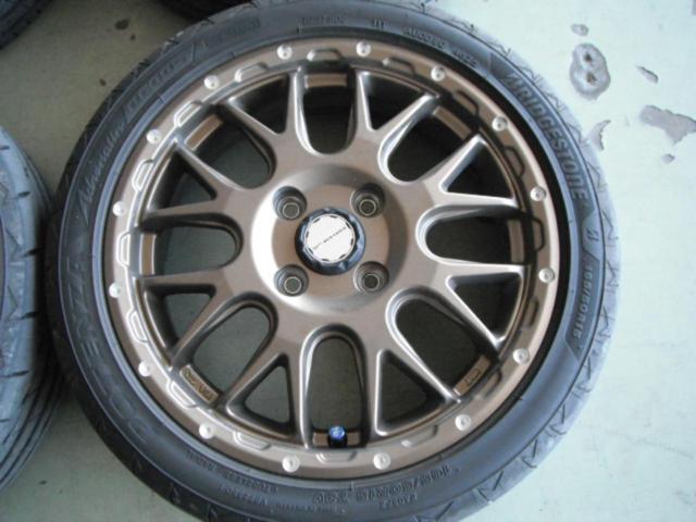 weds ADVENTURE MUD VANCE 08 + BRIDGESTONE POTENZA Adrenalin RE005