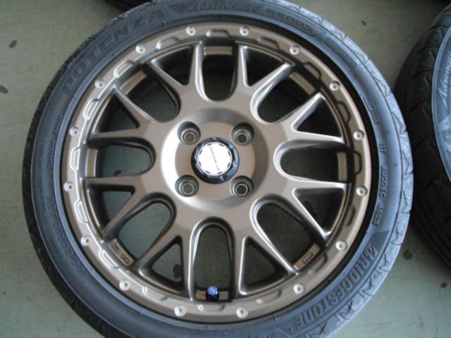 weds ADVENTURE MUD VANCE 08 + BRIDGESTONE POTENZA Adrenalin RE005