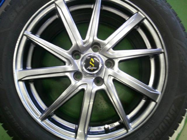 BRIDGESTONE BLIZZAK VRX3 + WORK SEPTIMO G01