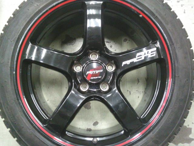 MICHELIN X-ICE SNOW + MARUKA SERVICE RMP RACING R50