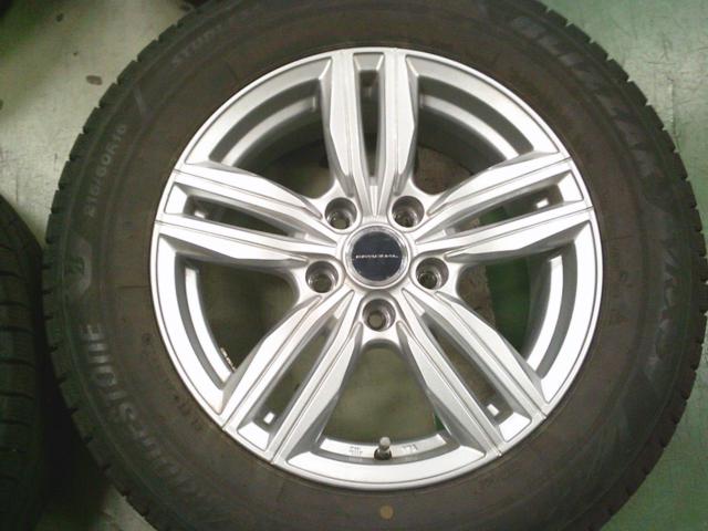 BRIDGESTONE BLIZZAK VRX3  + weds GRADUAL DS25W 