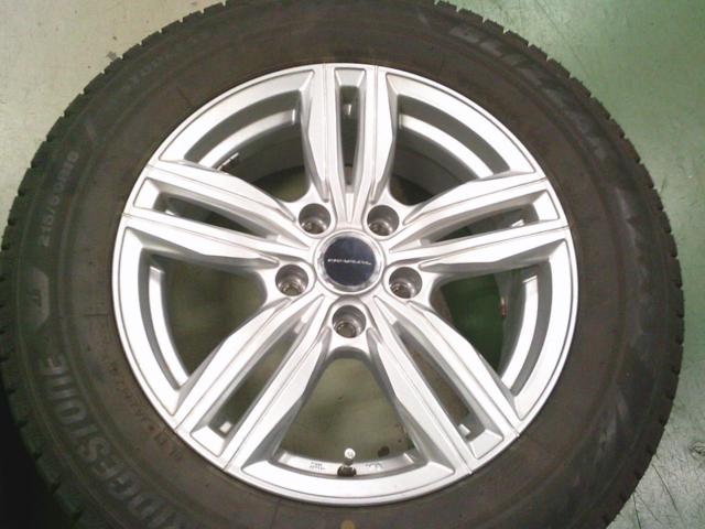BRIDGESTONE BLIZZAK VRX3  + weds GRADUAL DS25W 