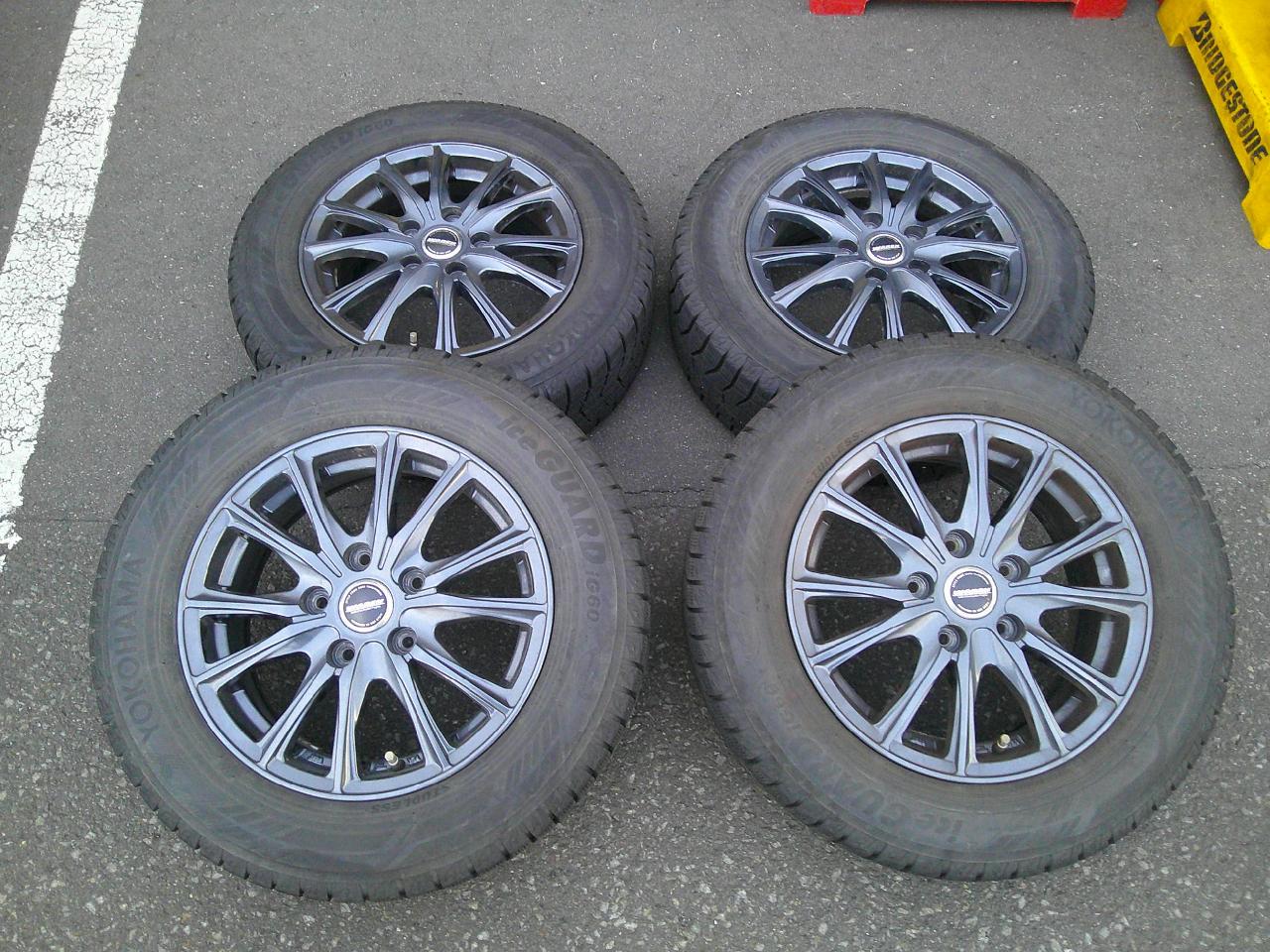 YOKOHAMA iceGUARD iG60  + HOT STUFF WAREN W02