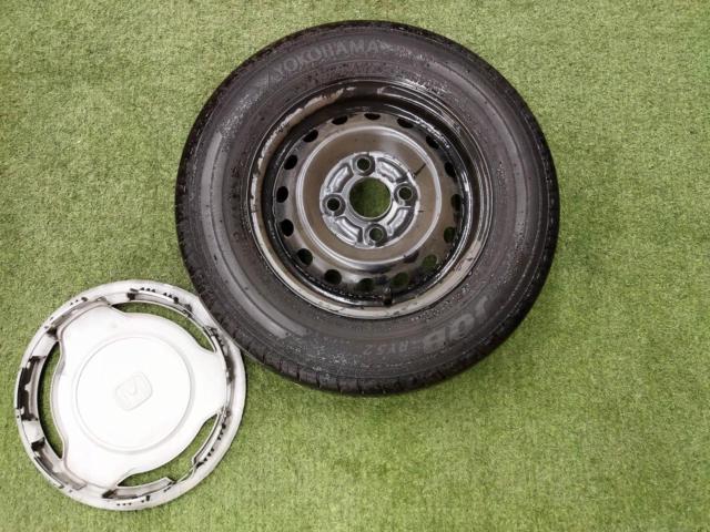 ホンダ純正 スチールホイール+YOKOHAMA JOB RY52