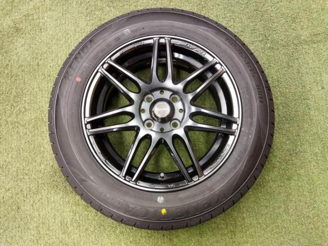 [4H] 【タイヤラベル付きセット!】 WedsSport SA-77R [WBC] + KENDA KENETICA ECO KR203 185/65R15 2026年モデル