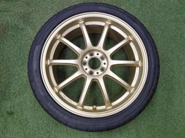 ☆9月お買い得品☆[100-5H] 【人気の鍛造☆タイヤラベル付きセット!】 Prodrive GC-010G + KENDA KAISER KR20 225/40R18 2026年モデル