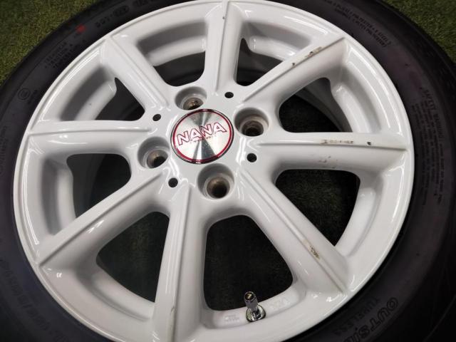 ☆9月お買い得品☆[軽14] 【タイヤラベル付きセット!】 PREMIX NANA + KENDA KENETICA ECO KR203 155/65R14 2026年モデル
