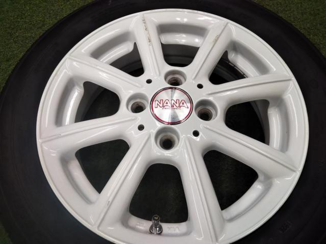 ☆9月お買い得品☆[軽14] 【タイヤラベル付きセット!】 PREMIX NANA + KENDA KENETICA ECO KR203 155/65R14 2026年モデル